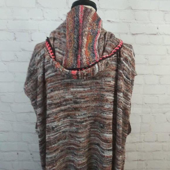Free People Jungle Heat Fringe Cardigan Sz Medium - Picture 8 of 13